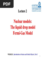 A2 Nuclear Models LiqDrop FermiGas