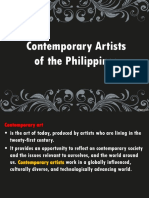 Contemporary Artists of The Philippines
