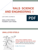 Materials Science and Engineering I: Lecture Course 6