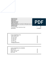 Corrogated Box Costing Sheet