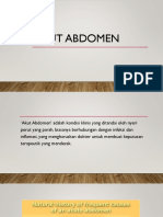 Akut Abdomen