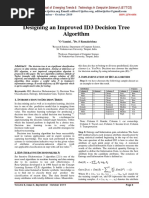 Designing An Improved Id3 Decision Tree Algorithm