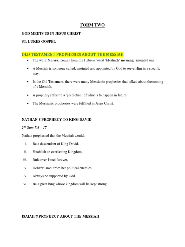 ST Lukes Notes | PDF | John The Baptist | Christianity