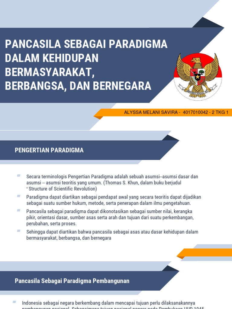 Bab 4 - Pancasila Sebagai Paradigma Dalam Kehidupan Bermasyarakat ...