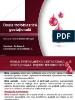 Boala trofoblastica gestationala