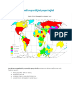 Factorii Repartiţiei Populaţiei