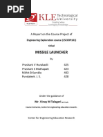 Missile Launcher: A Report On The Course Project of