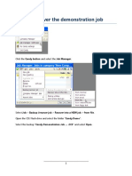 How To Recover The Demonstration Job PDF