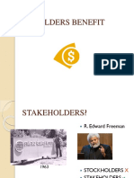 Stakeholder Benefit Presentation