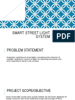 Smart Street Light System: Design Report