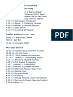 DISSKURSO (Program Schedule) Morning Session (CSSP AVR) : 11:00-12:00 LUNCH BREAK