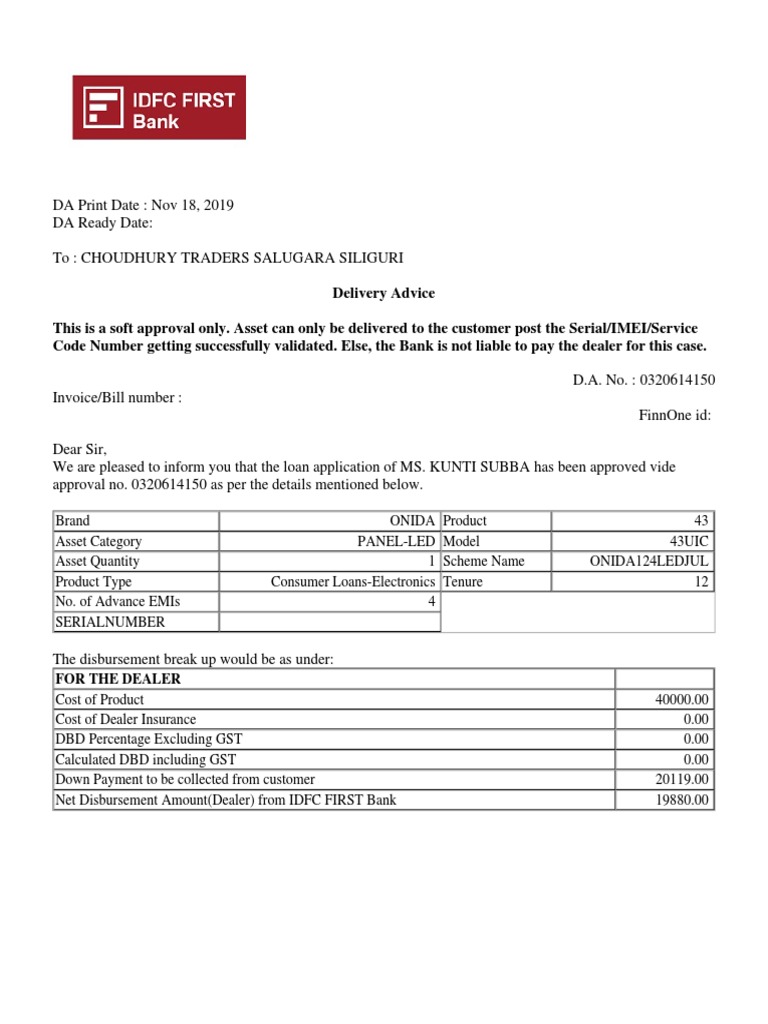 DeliveryAdvice 0 | PDF | Smartphone | Payments