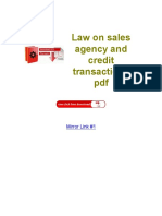 Law On Sales Agency and Credit Transactions PDF: Mirror Link #1
