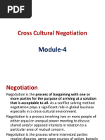 Module 4 Negotiation