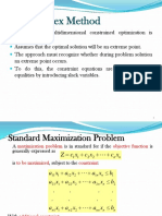 Simplex Method PDF