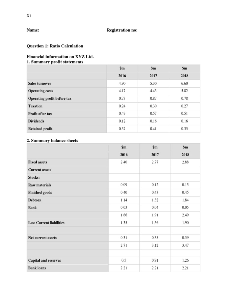 Financial Ratio Analysis | PDF | Revenue | Dividend