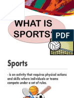 What Is Sports?