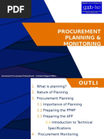 Project Procurement Management Plan PPMP | PDF | Procurement | Economies