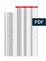 Contoh Format Jadwal Posko UNBK