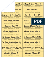 STS Name Formats PDF