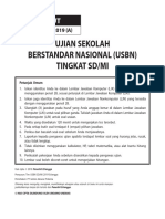 Tryout Usbn SD 2019 Paket A (Soal)