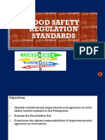 Food Safety Regulation Standards