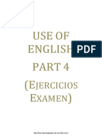 Use of English Part 4ejercicios Examen