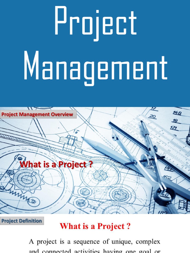 SC-Introductory Slides On Project Management | PDF | Project Management ...