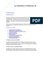 10 Signos para Identificar El Síndrome de Asperger