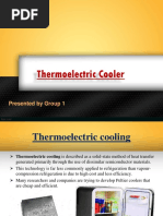 Thermoelectric Cooler (Gr.1)