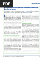 Download Assassination attempt improves Mohammed Bin Nayefs fortunes GSN Issue 863 23 October 2009 by Sultan Sooud Al-Qassemi SN43649166 doc pdf