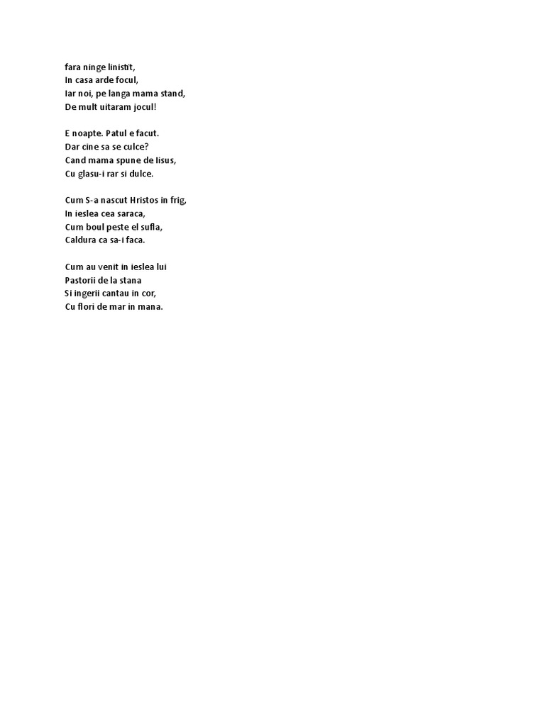Afara Ninge Linistit | PDF