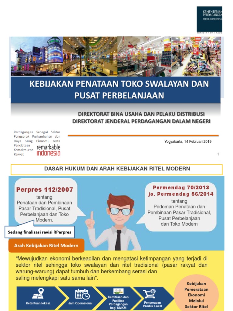 Kebijakan Penataan Toko Swalayan Yogyakarta | PDF