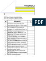 Compliance Audit Checklist - ERP Element
