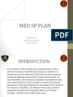 Med SP Plan: Presented by Capt Imran Hossain 101 FD Amb