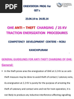 Ohe Anti - Theft Charging 25 KV