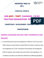 Ohe Anti - Theft Charging 25 KV