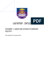 LAB REPORT 5 Corrosion
