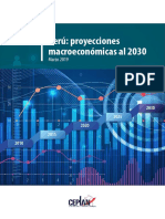 CEPLAN Proyecciones Macroeconómicas Al 2030