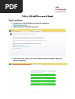 Office 365-Password Reset
