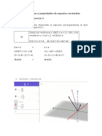 Ejercicios de espacios vectoriales