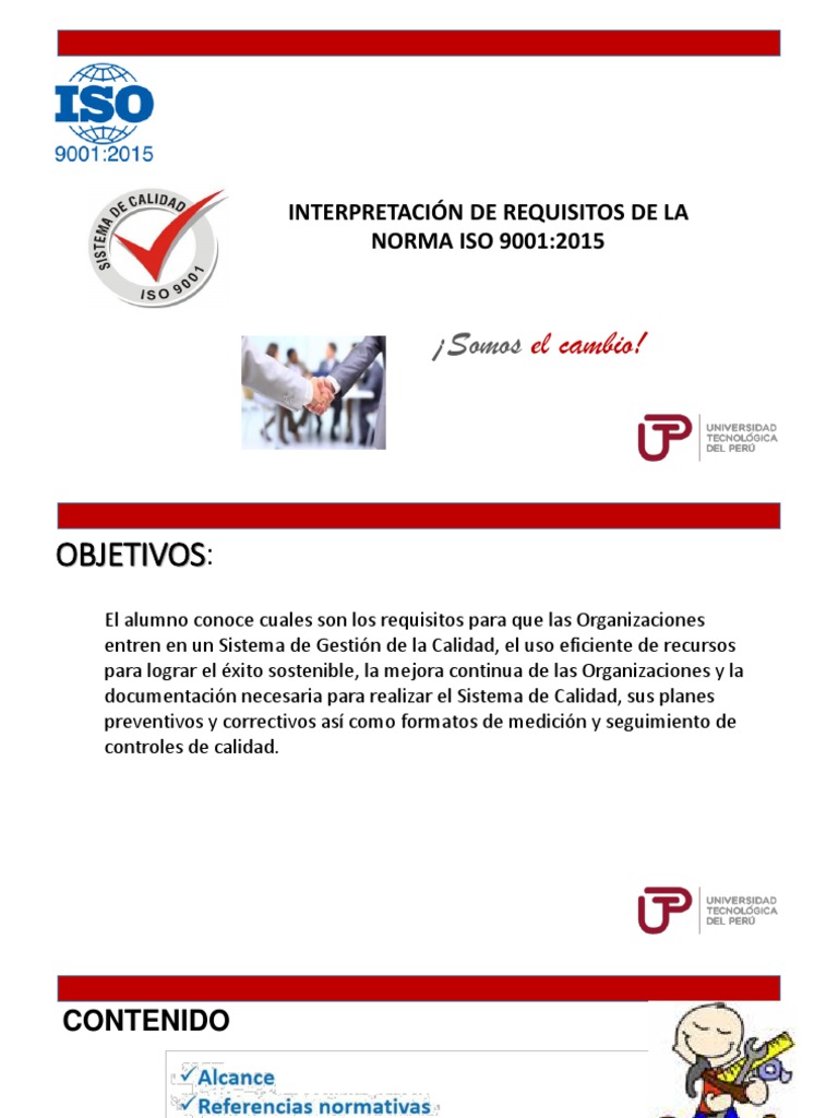 Liderazgo y Planificación en ISO 9001:2015 | PDF | Planificación ...