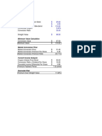 Convertible Bond Analysis: Key Figures and Calculations