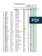 Cronograma Preliminar Finales 2019 - II