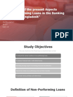 An Analysis On Nonperforming Loans in Bangladesh.