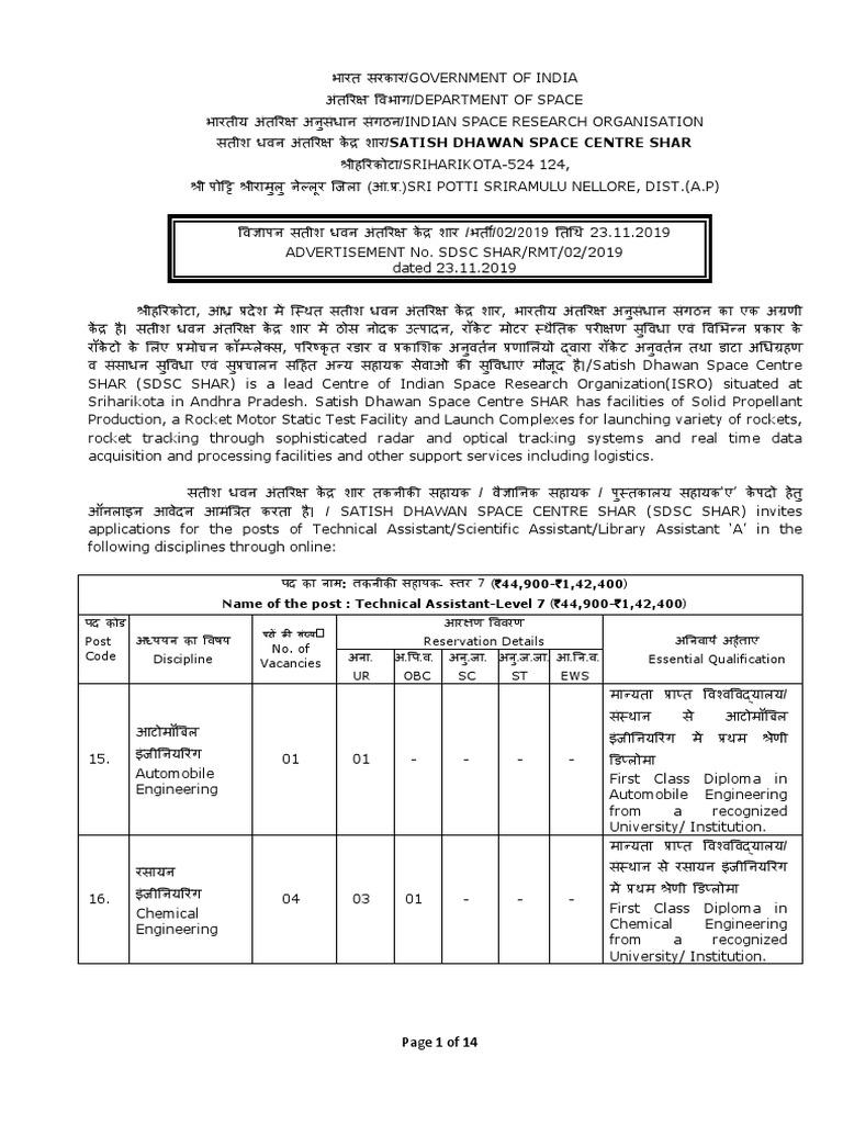 Isro | PDF