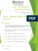 Lab 4: Stepper Motor Motion Control