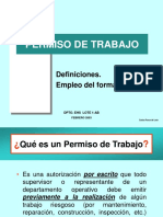 Permiso de Trabajo y Ejemplos