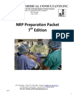 NRP Preparation Packet 7 Edition: Emergency Medical Consultants Inc