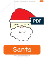 What Do You Want For Christmas Flashcards PDF